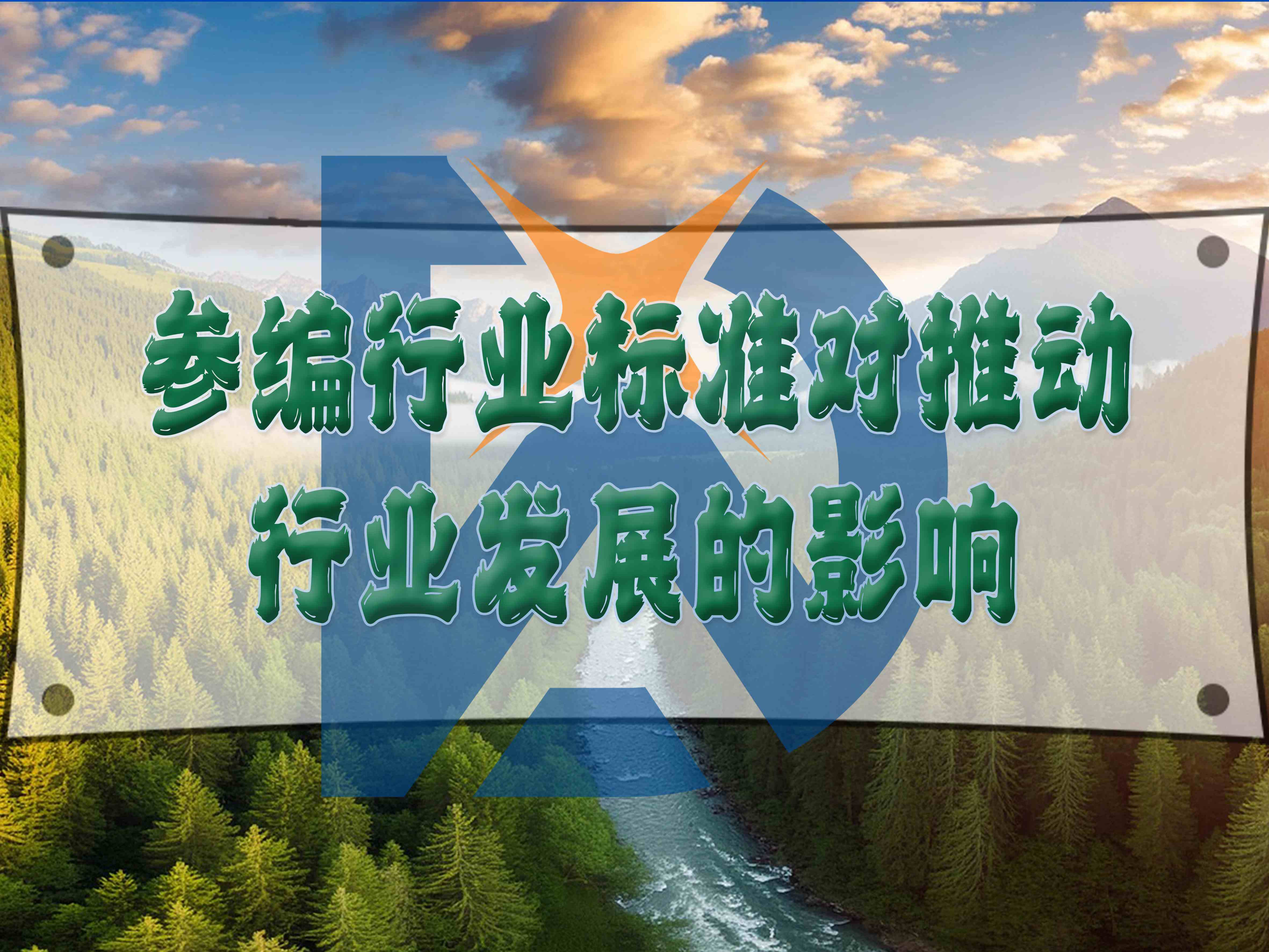 参编行业标准对推动行业发展的影响